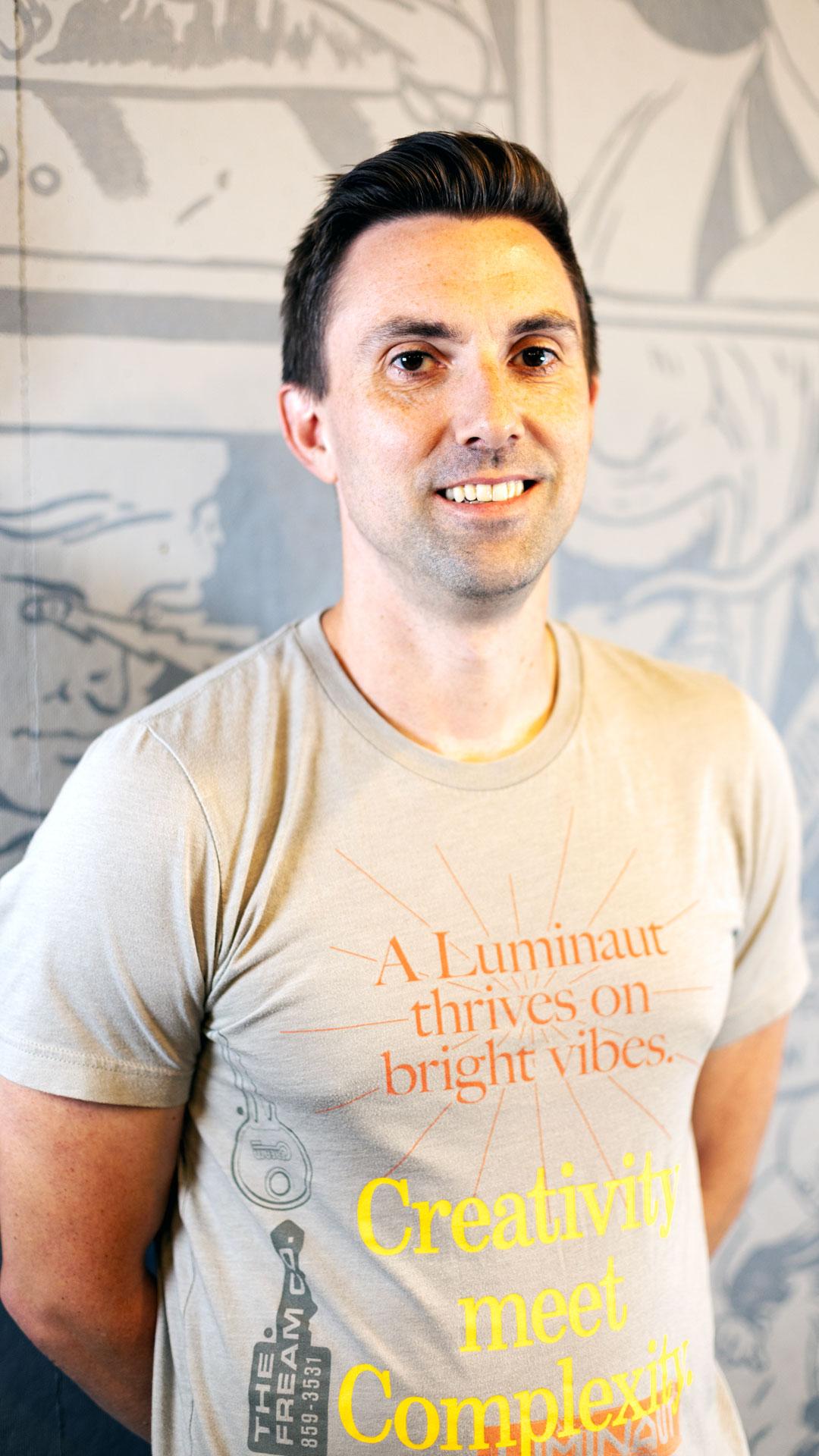 Portrait of Andy Cluxton